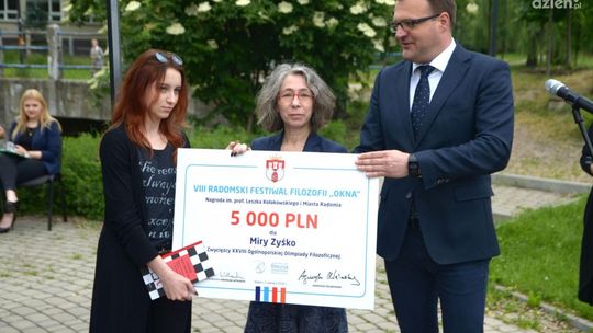 Mira Zyśko laureatką olimpiady filozoficznej