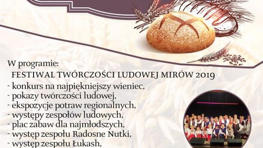 Mirów. Dożynki gminne w najbliższą niedzielę