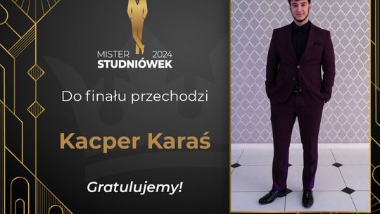 Mister Studniówek 2024: Drugi finalista