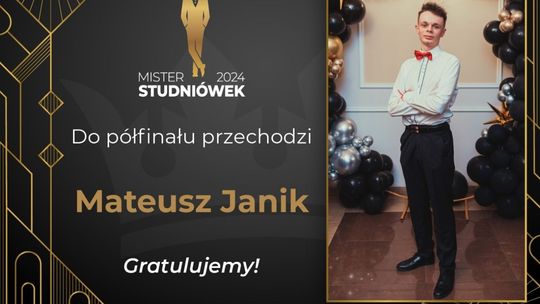 Mister Studniówek 2024. Znamy drugiego półfinalistę!
