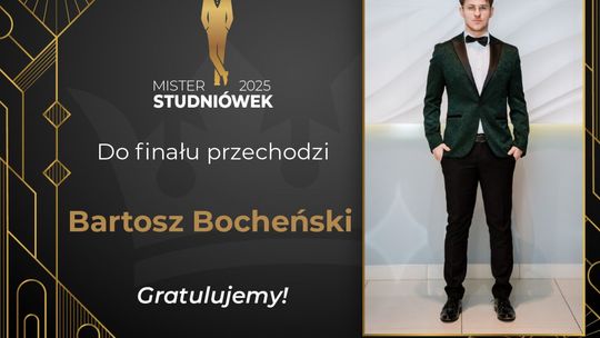 Mister Studniówek 2025: Jest pierwszy finalista!