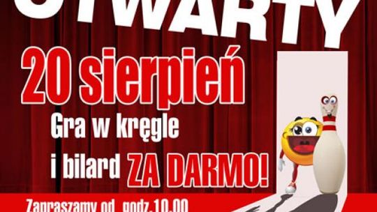 MK Bowling - dzień otwarty