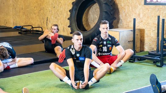 Młody libero Cerradu Enei Czarnych Radom na zgrupowaniu reprezentacji juniorów