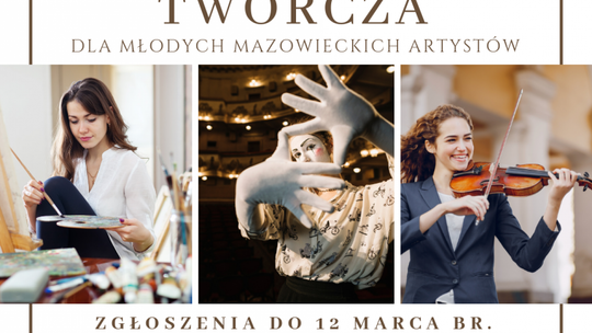 Młodzi, kreatywni artyści na start