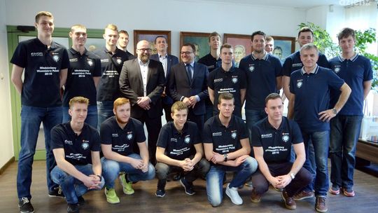 Młodzi siatkarze u prezydenta