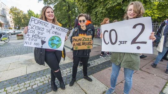 Młodzieżowy protest klimatyczny w Radomiu