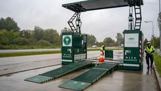 Mobilna stacja diagnostyczna na radomskich drogach 