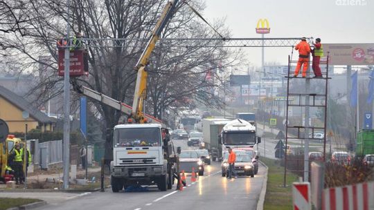 Montują wagę na krajowej "siódemce" Montują wagę na krajowej "siódemce"