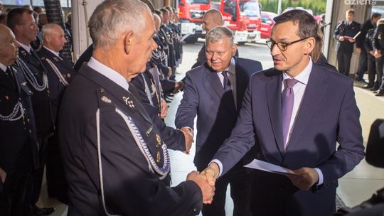 Morawiecki wsparł OSP z naszego regionu