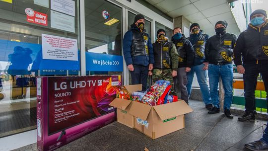 Motocykliści dla małych pacjentów