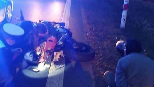 Motocyklista uciekał przed policją. Nie miał prawa jazdy 