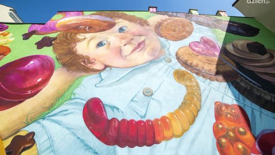 Mural "Dyzio Marzyciel" zdobi Radom