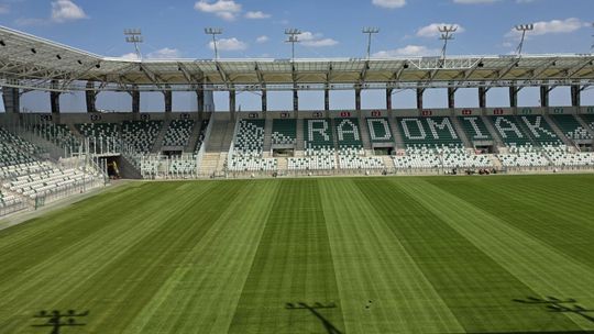 Murawa na stadionie przy Struga wymieniona. Tydzień do startu sezonu PKO BP Ekstraklasy