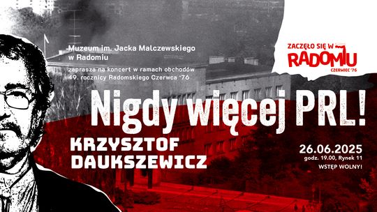 Muzeum im. Jacka Malczewskiego zaprasza na koncert... i nie tylko!