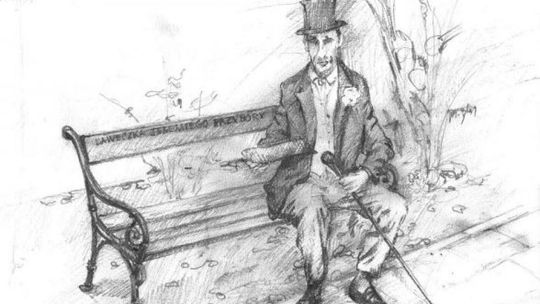 Na białobrzeskim rynku Jeremi Przybora