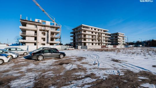 Na Borkach powstają bloki. Jak idą prace?