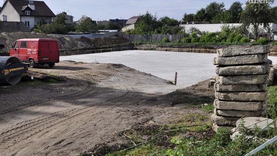 Na budowie Sanepidu - prace ruszyły