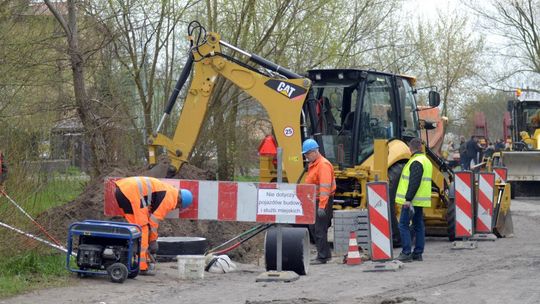 Na Kleeberga utwardzają drogę