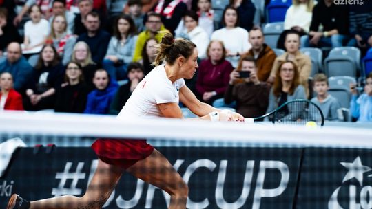Na otwarcie Billie Jean King Cup w Radomiu Katarzyna Kawa pokonała Jim Teichmann!