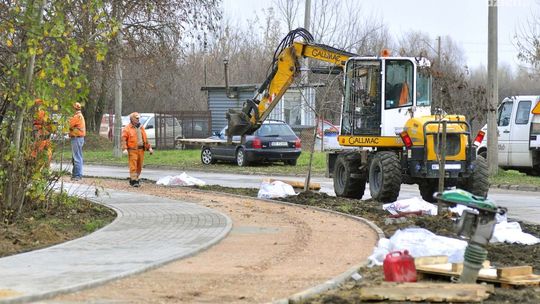 Na Pawiej i Olsztyńskiej praca wre