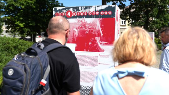 Na Placu Corazziego otworzono wystawę ,,Polski protest 1976’’