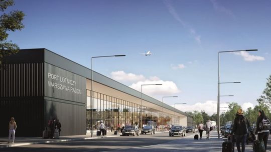 Na radomskim lotnisku rozpoczęto budowę terminalu