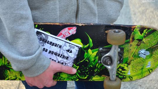 Na skatepark jeszcze poczekamy