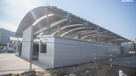 Na “Śląskiej” już stoją wiaty. Kiedy otwarcie?