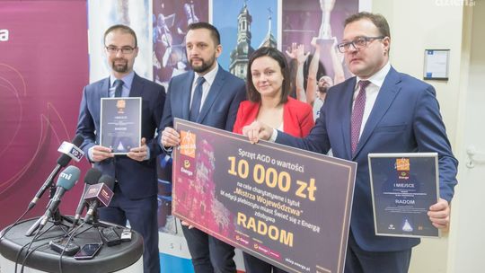 Nagroda za świąteczną iluminację dla Radomia