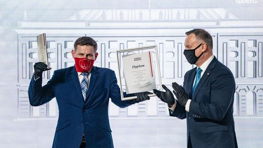 Nagrody od prezydenta wręczone. Widzialna Ręka Radom i Jakub Wachnicki laureatami