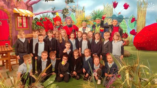 Najfajniejsze Pierwszaki z wizytą na planie TVP ABC Najfajniejsze Pierwszaki z wizytą na planie TVP ABC