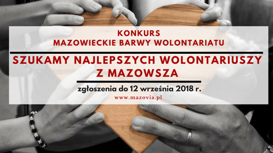 Najlepsi wolontariusze poszukiwani