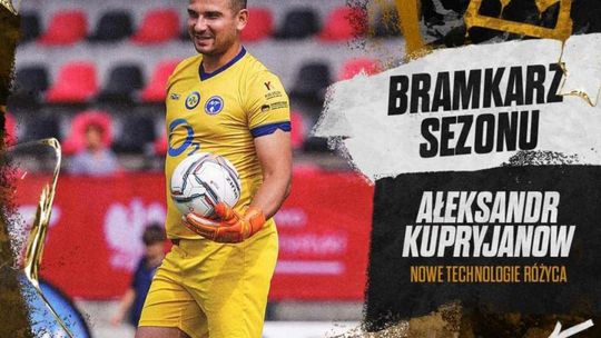 Najlepszy bramkarz Amp Futbol Ekstraklasy w Radomiaku