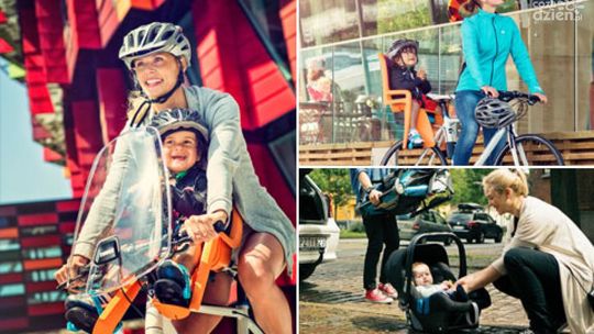 Najwyższy stopień bezpieczeństwa dziecka w podróży rowerem — foteliki dla dzieci