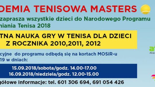 Narodowy Program Tenisa w Radomiu