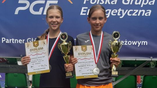 Natalia Polit z AT Masters Radom wicemistrzynią Polski w deblu