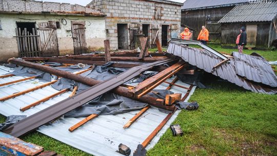 Nawałnica przeszła nad gminą Jedlińsk