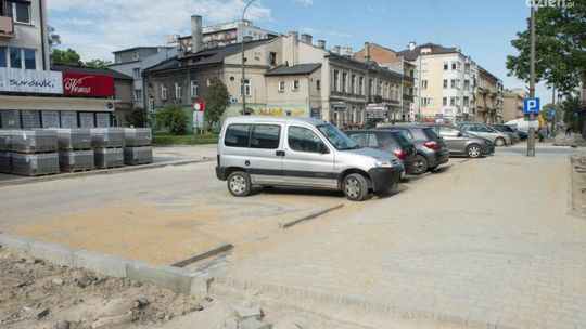 Nawierzchnia Skłodowskiej - Curie na półmetku