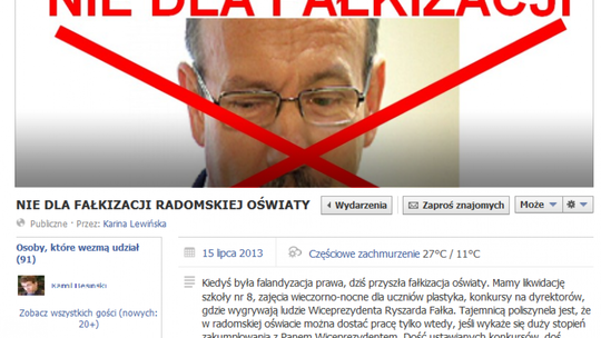 "Nie dla fałkizacji oświaty” - protestów ciąg dalszy