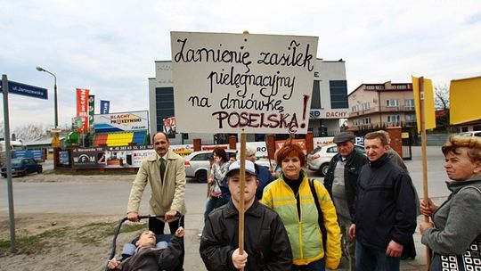 Niepełnosprawni wyszli na ulicę