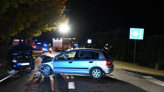 Nietrzeźwa 45-latka z Radomia spowodowała wypadek w Wólce Gonciarskiej. Poszkodowany kierowca trafił do szpitala
