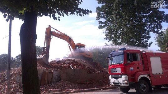 Nietypowa interwencja strażaków w centrum miasta