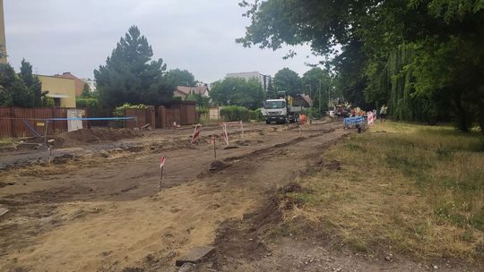 Niewybuch przy ul. Cichej