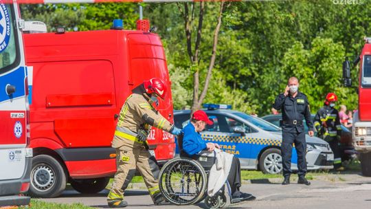 Niewybuch w jednym z bloków przy ul. Marii Gajl. Ewakuowano cztery bloki 