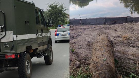 Niewybuch w Siennie. 80 osób ewakuowanych 