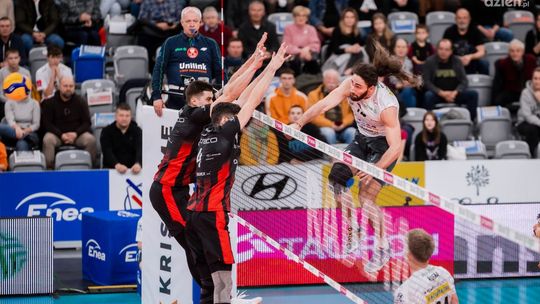 Nikola Meljanac, atakujący Enei Czarnych Radom w drużynie 11. kolejki PlusLigi