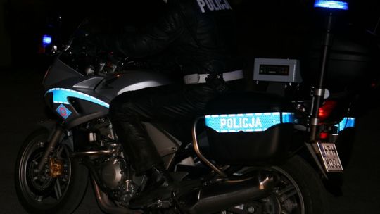 Nocne zderzenie motocyklistów