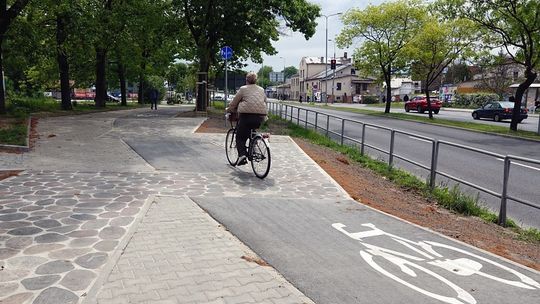 Nowa droga rowerowa przy Limanowskiego już gotowa Nowa droga rowerowa przy Limanowskiego już gotowa