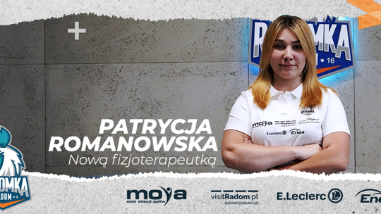 Nowa fizjoterapeutka w Radomce. Patrycja Romanowska wzmocniła sztab klubu