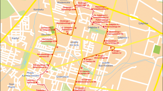 Nowa linia M z okazji Dnia bez Samochodu